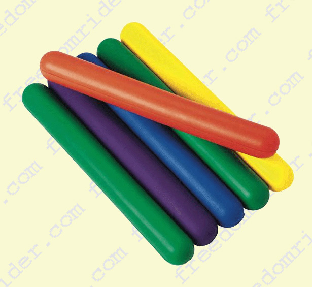 Rainbow Colored Foam Batons