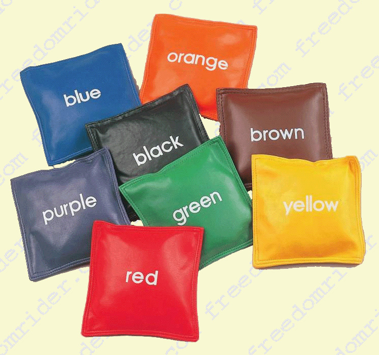 Bean Bags with Color Names