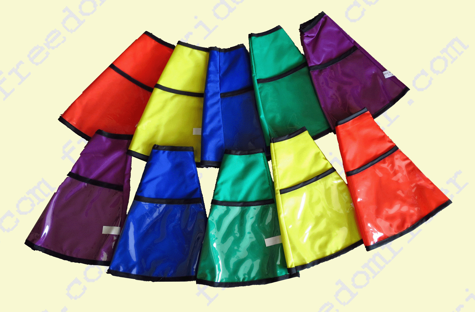 Colored Cone Sleeves - Cone Collars - Cone Covers