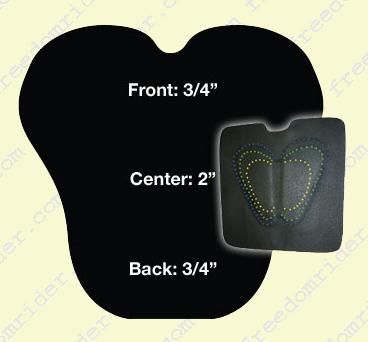 Shaped Cashel Swayback Saddle Pads