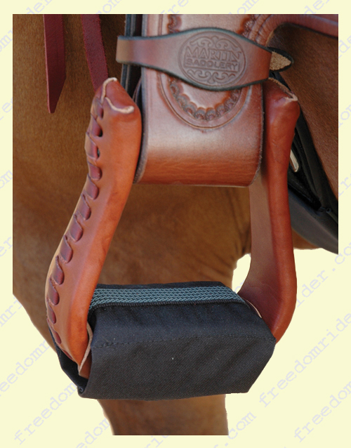 Western Stirrup Cushion with Grip Strip